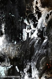 水墨时尚艺术油画挂画