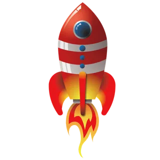 火箭发射卡通