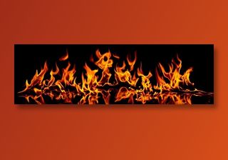 燃烧的烈焰大火图片