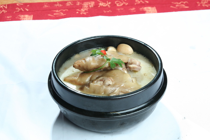 25猪手芸豆煲  张生粥记