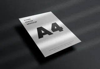 设计A4迹象标志外装样机