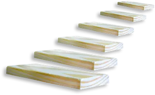 木头楼梯木质原木