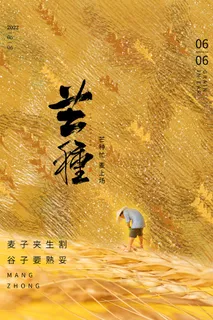 芒种 芒种海报设计 芒种 芒种海报设计