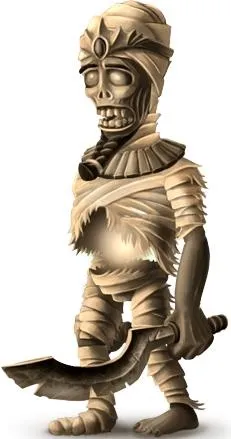 木乃伊 PNG免抠(231x439)