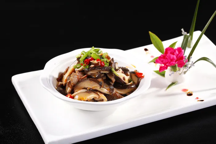 葱油鲜香菇 (1)