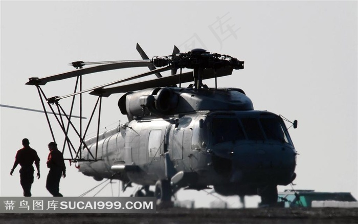 军用直升飞机摄影素材