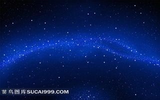 闪烁的星空图片