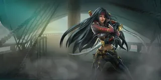 英雄联盟人物原画海贼魅影-老版卡特