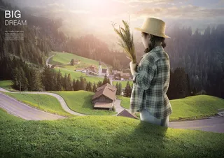 现代梦想将来背景