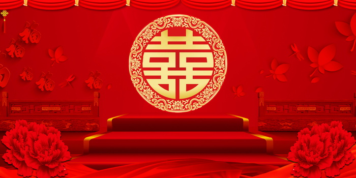 2022虎年新年春节卡通模板喜庆节日背景psd模版下载