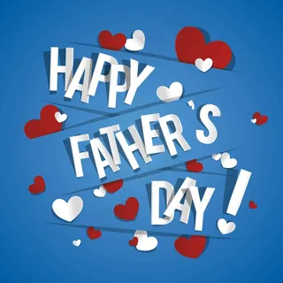 父亲节英文艺术字