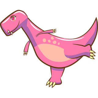 卡通恐龙生日宝宝宴派对素材恐龙派对免扣素材