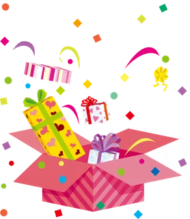 卡通精美箱子礼包