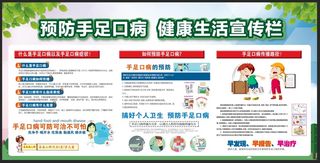 手足口病健康知识宣传展板