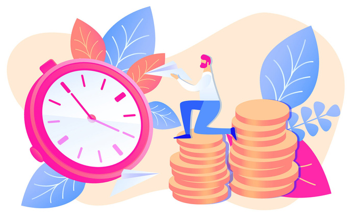 扁平化人物场景办公互联网等距ai矢量设计网页海报UI素材插画