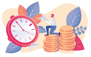 扁平化人物场景办公互联网等距ai矢量设计网页海报UI素材插画