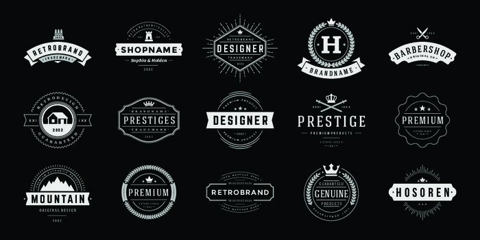 设计勋章标志素材