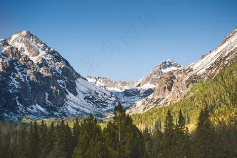高原雪山图片 高原雪山图片