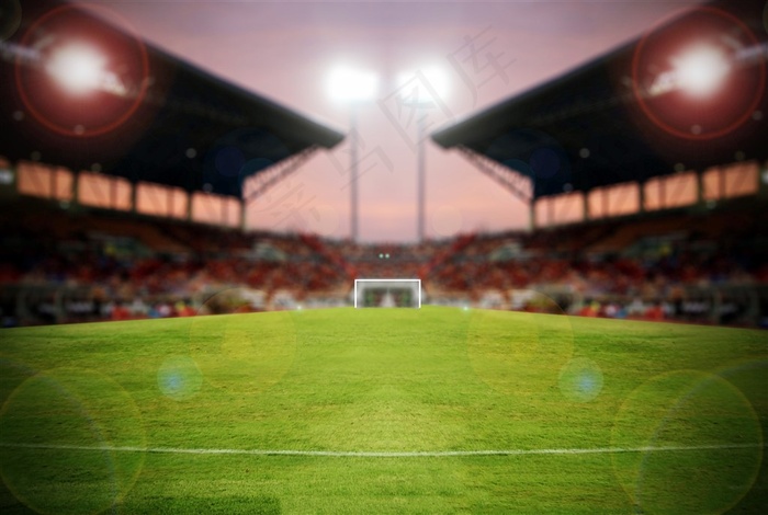 美丽的足球场