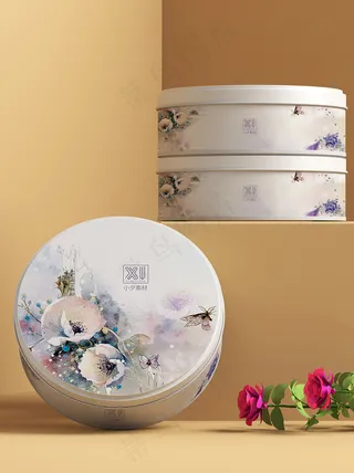 国潮风中式文创智能样机