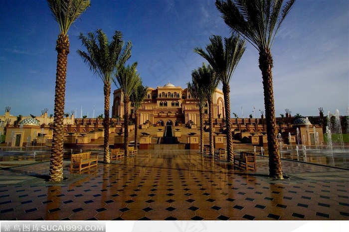 豪华五星级酒店园林景观