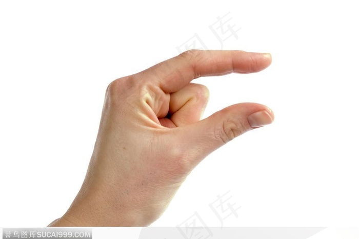 手势喻意-比试尺寸(1)