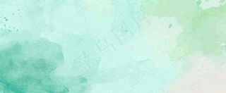 绿色水彩斑驳背景