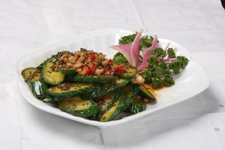 紫苏煎黄瓜 (2)