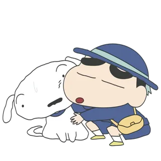 蜡笔小新可爱人物免扣素材