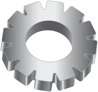 银色齿轮 PNG免抠