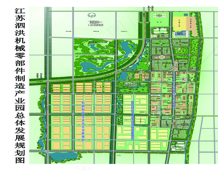 青阳|机械零部件|产业园|园区总平面图|规划 