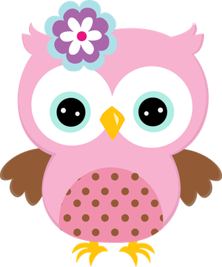 猫头鹰粉色