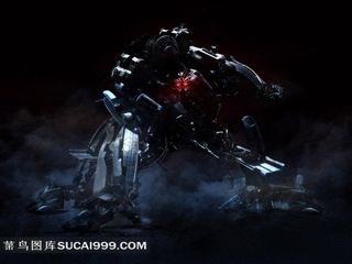 雄壮的机器人 动漫模型玩具素材