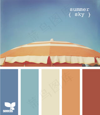 古董配色色卡色彩搭配