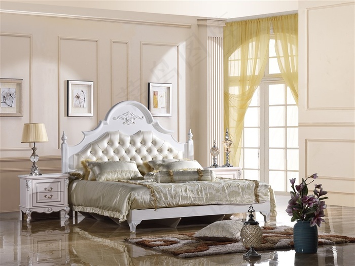 欧美 床 家具 欧式