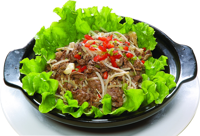 金菇肥牛煲