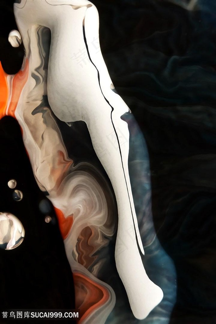 抽象唯美艺术油画挂画