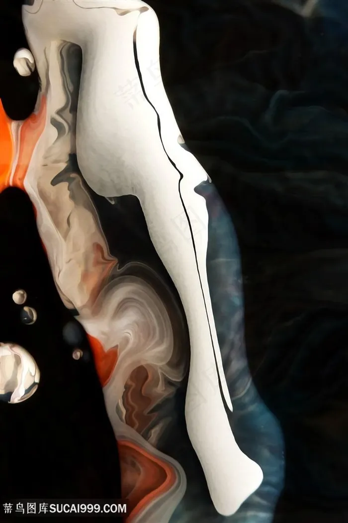 抽象唯美艺术油画挂画