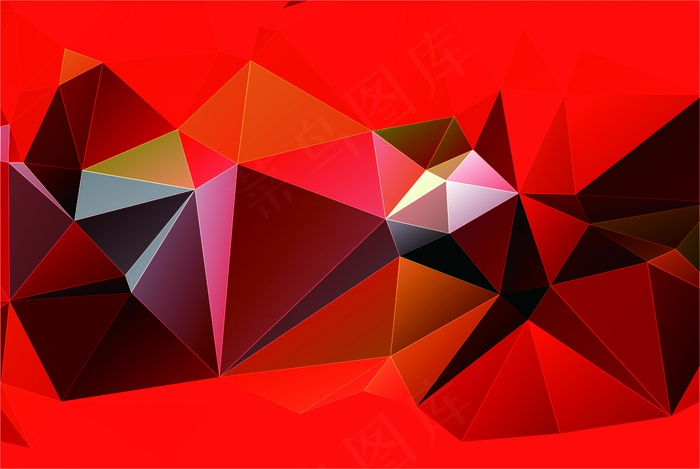 低多边形背景 几何艺术设计 多边形背景图片