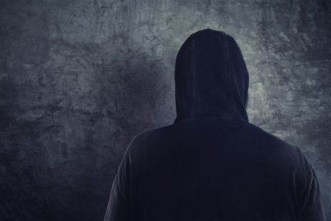 黑色的黑客图片