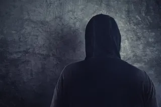 黑色的黑客图片