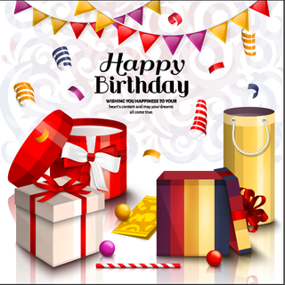 设计儿童生日背景