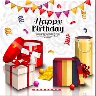 设计儿童生日背景