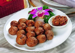 镇平烤土豆美食素材