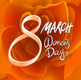 三八妇女节女神节贺卡素材