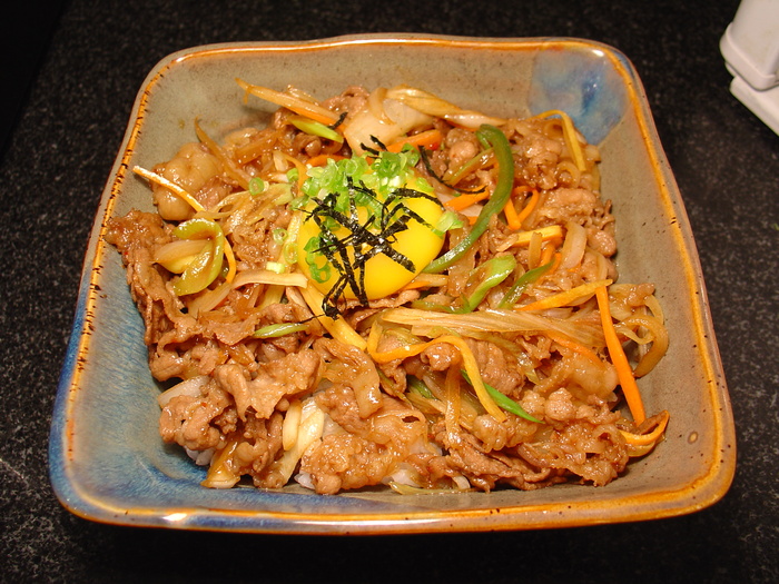 家常菜|美食|菜谱|菜单|0737牛肉盖饭 18元