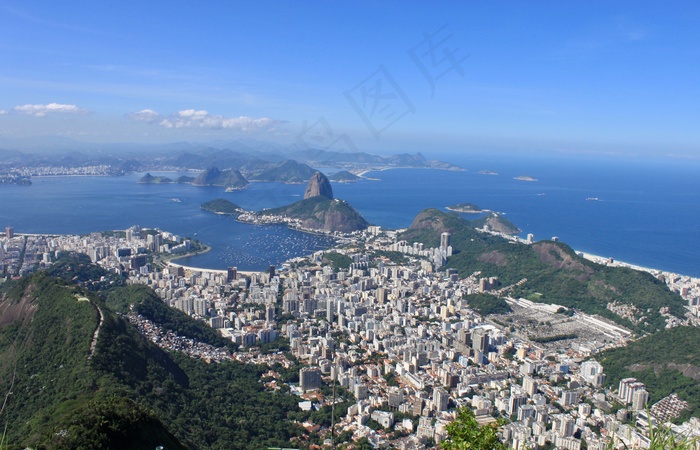 巴西城市建筑全景图片