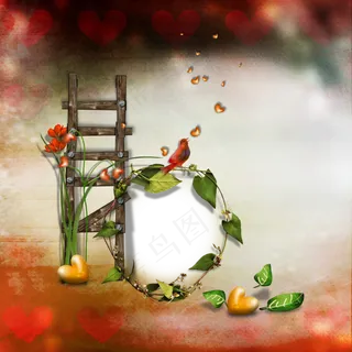 花草相框素材图片下载