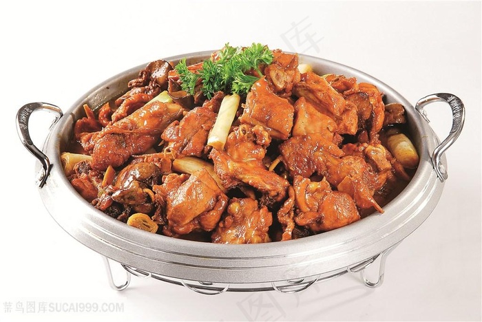 高清大图新疆特色菜大盘鸡美食餐饮酒店酒楼饭店图片