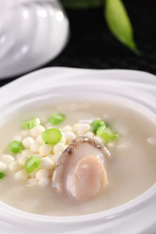 芡实炖活鲍仔 (2)